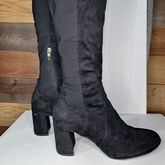 Liz Claiborne knee high block heel boots - Picture 10 of 14